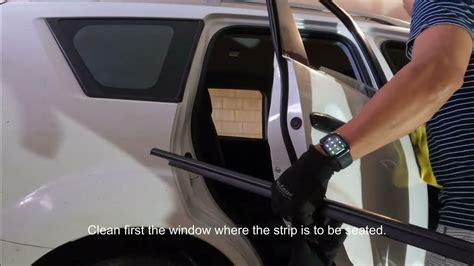 How to Replace Outlander 2007 Weather Strip .
